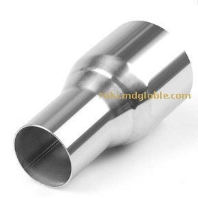 51MM to 76MM Exhaust 2 Step Reducer Adapter Connector Tube Stainless Steel Pipe Cone