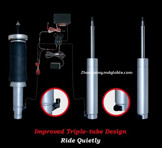 Ad justable shocks and struts