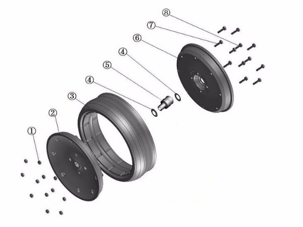Standard Gauge Wheel SGW-001OS