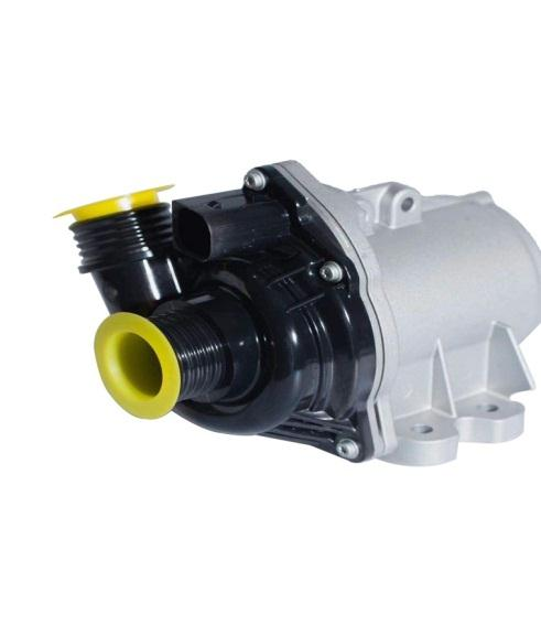 Electric coolant pump for fuel powered vehicles