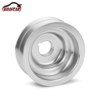 Auto Replacement Parts Performance Underdrive Silver Light Weight Crank Pulley For Impreza WRX 7 8 9 2.0L Turbo