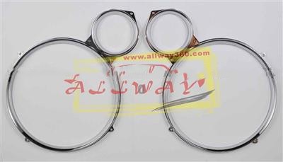Rings For Peugeot 307 Chrome/Plactic（AW-RIG-003）