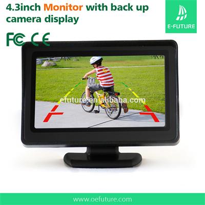 4.3" lcd monitors with 2-channel viedeo input