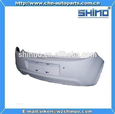 wholesale chery auto spare parts white original reliable plastic body parts rear bumper S12-2804601