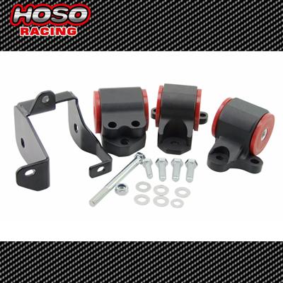 Hoso racing Engine Replacement Swap Motor Mount Kit 3 Bolt Left Mount For Honda Civic 96-2000 EK Motor Mounts Kit