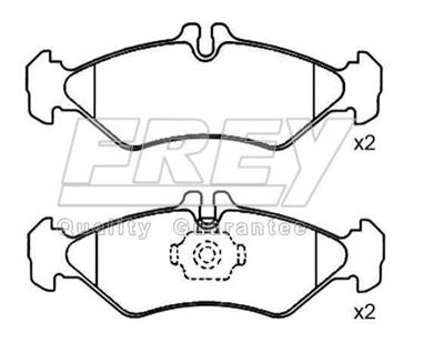AUTO Brake Pads FOR MERCEDES-BENZ SPRINTERS PARTS--OEM: 0024203820