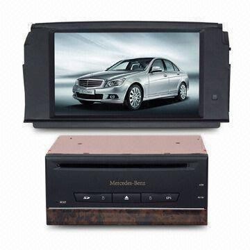 6.2-inch In-dash DVD Player, Suitable for Benz C200, with 800 x 480 Pixels Resolution