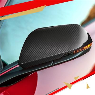 Carbon Fiber Side Mirror Cover For Mustang GT 2015 Car Tuning Custom Design Mustang