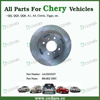 Chery Spare Parts BRAKE DISC AA35010107