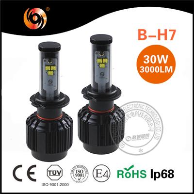 high quality and high bright H7 led headlight