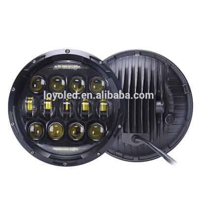 New LED 75W 7 Inch Headlight With High Low Beam For Jeep Wrangler led headlight