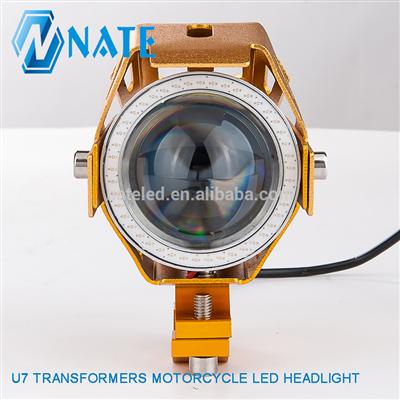 New Products Aluminum China Motorcycle Auto Spare Parts 12V Headlight Motorcycle Parts