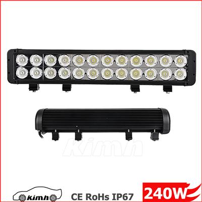 Battery powered double row 12 volt off road tractor 4x4 led bar light