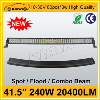 fast delivery factory supply High power led 20400LM 240w 42 inch led light bar