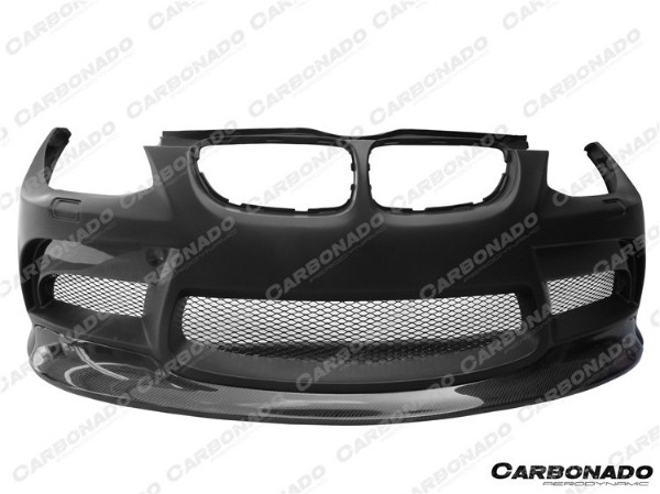 Carbonado VRS Style Portion Carbon Fiber Front Bumper For 08-13 BMW M3 E92 E93