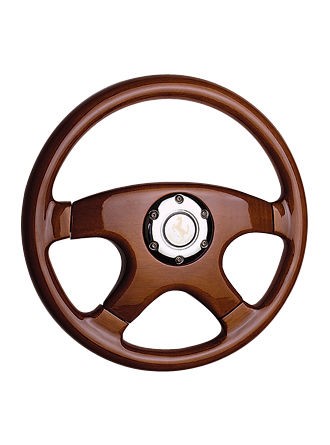 Wooden Steering Wheel 