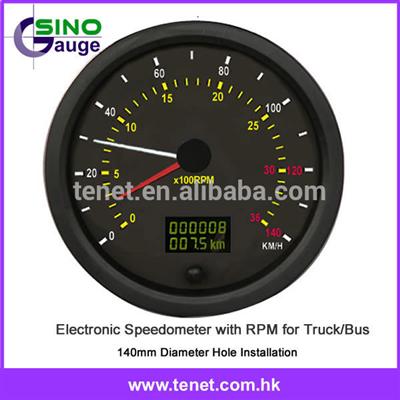 analogue speedometer car electronic speedometer odometer for truck bus, speedometer odometer tachometer for volvo