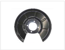 Left rear brake disc cover shell
