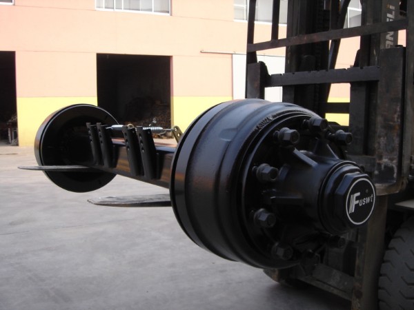 Factory Sale Heavy Duty Truck Body Parts 10 Holes Track 1840mm 13Ton International Standard Semi- trailer Axles 