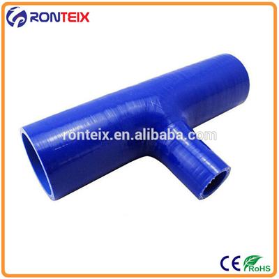 Heat Resistant Silicone Connector Polyester Reinforced T-Piece Hoses