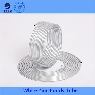 5/16'*0.7MM low Carbon white Zinc single wall pipe for air brake fitting LD