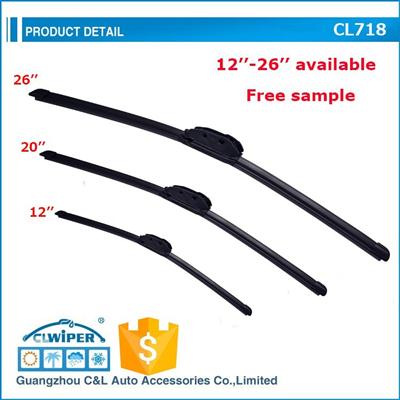 Easy installation screw type wiper blade fit for U-hook Pin Bayonet and two holes wiper arm
