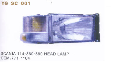 Scania Head Lamp