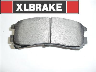 Brake Pads Semi-metallic for Mitsubishi Front Axle Highest-quality