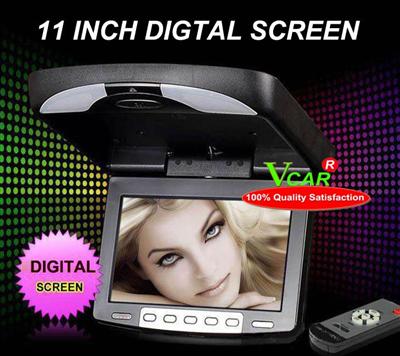 11inch Car Video Car Flip Down Car Lcd Monitor Power Supply: Dc 12v
