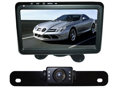 2.4GHz Wireless Rear View Back Up System (7inchese LCD)
