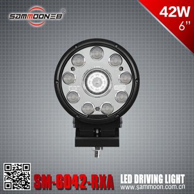 6 Inch 42W Round LED Driving Light_SM-6042-RXA