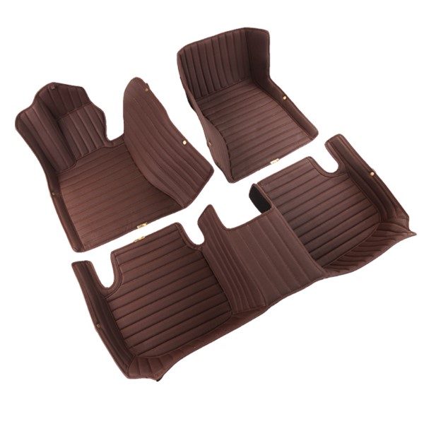 High Quality 3d Leather Car Floor foot Mats