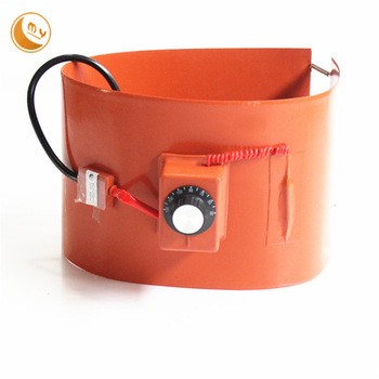 Hot sale flexible 24v Silicone Rubber Heater gallon steel drums for sale 