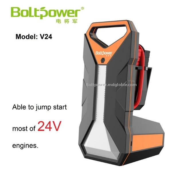 Tooling jump starter with Rich Aliminum ithium ion battery 12V boost starter Peak 2000A 28000mAh-103.6Wh 