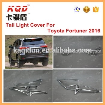 new tail light/lamp cover Auto accessories lamp cover rear light cover for fortuner 2015 2016