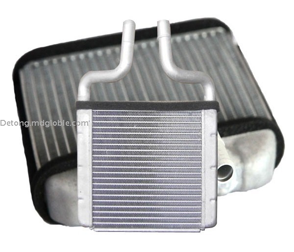 Automotive air conditioning radiators, condensers and the assemblies
