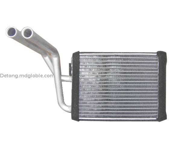 Automotive air conditioning radiators, condensers and the assemblies