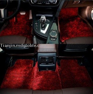Wholesale Bulk 2019 new design Polyester right hand drive Car Carpet Mats 