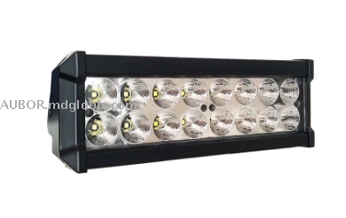 led light bar with reflectors-16p