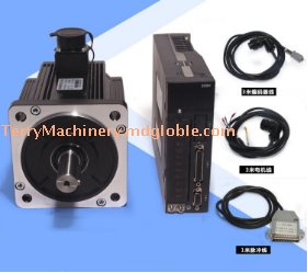 220V 600W 3000RPM 2N.M Single Phase AC Servo Motor 110ST-M02030 For CNC Machine