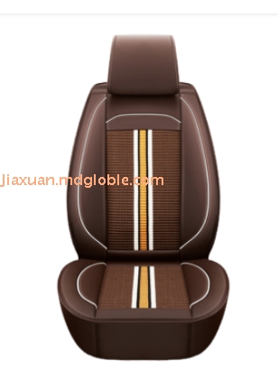 New product full set multi color universal car seat cover leather and ice silk fabrics