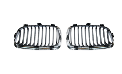 Auto Car Parts ABS Front GRILLE FOR BMW 1SERIES F20 Black 51137239021/51137239022 