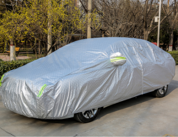 High quality UV protection waterproof aluminum with cotton Car body Cover