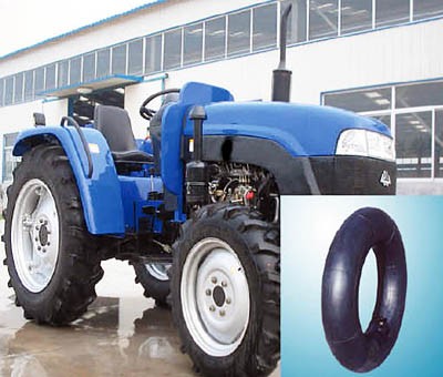 Tractor oriented tire inner tube