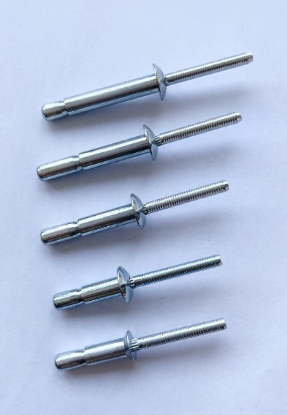 6.4MM round head steel drawnbench rivet