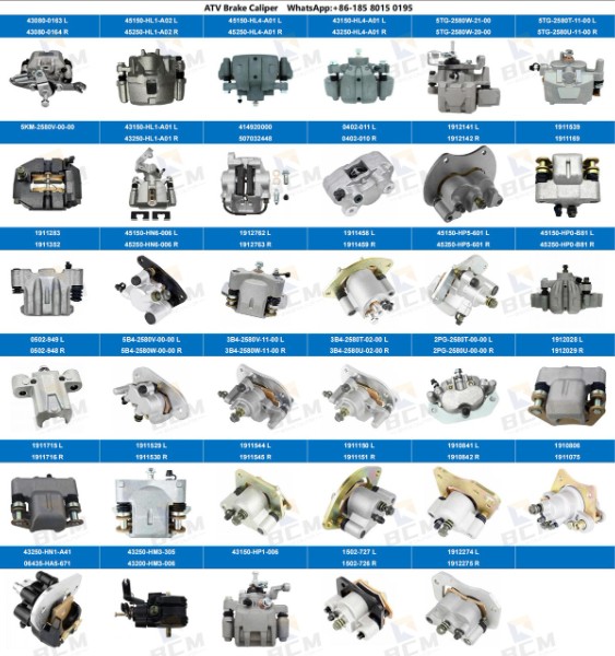 ATV Brake Caliper Polaris Brake Caliper Yamaha Brake Caliper Kawasaki Brake Caliper 
