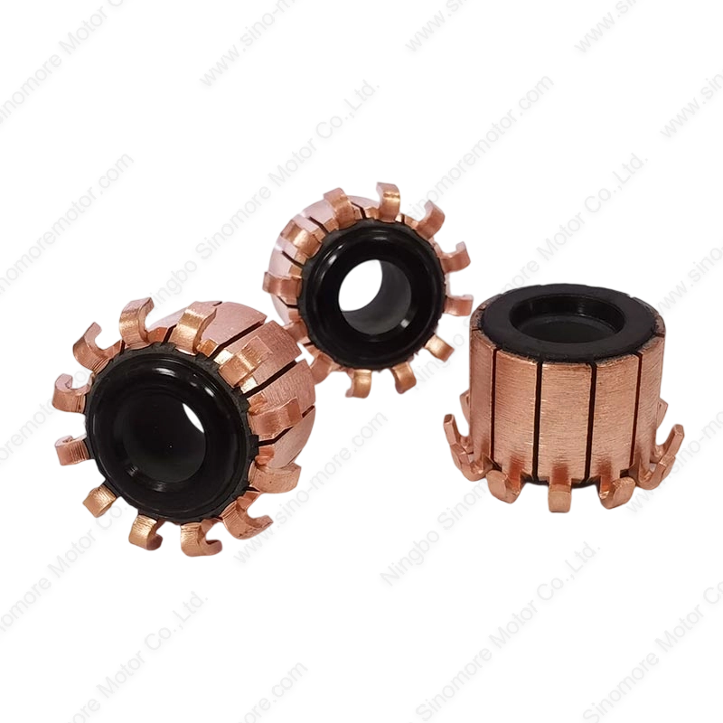 Automotive Motor Commutator | Compatible with 12V/24V motors, multiple specifications available | High precision / low noise