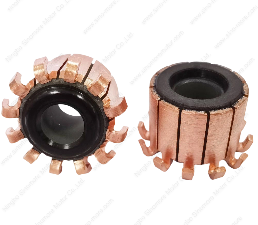 Automotive Motor Commutator | Compatible with 12V/24V motors, multiple specifications available | High precision / low noise
