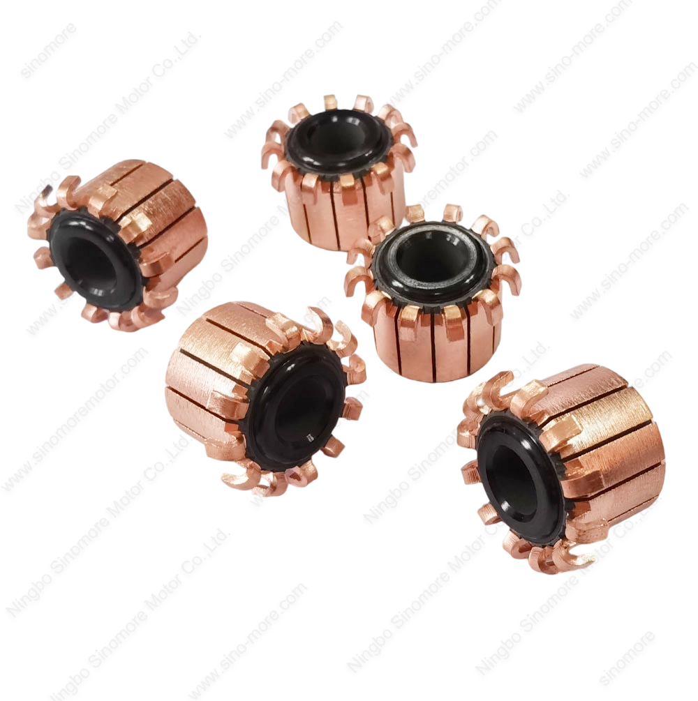 Automotive Motor Commutator | Compatible with 12V/24V motors, multiple specifications available | High precision / low noise